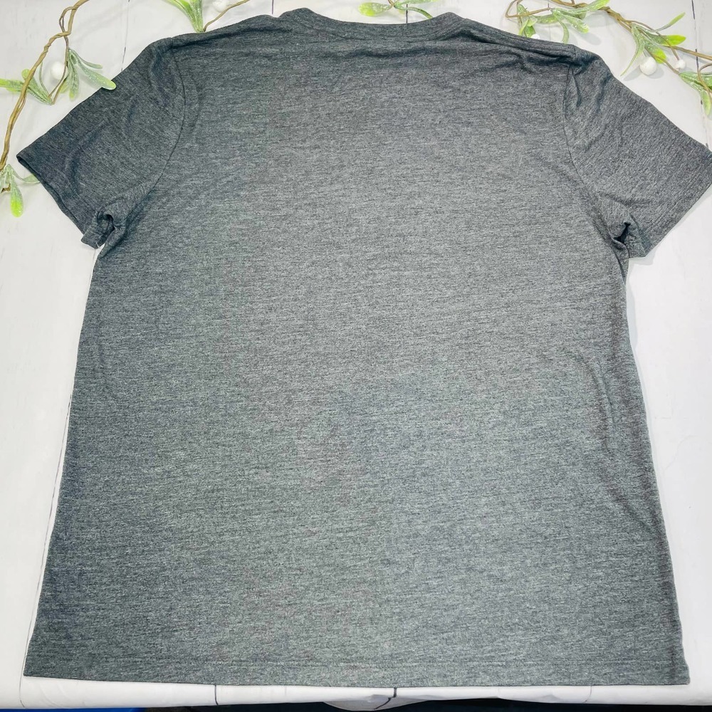 Men's LUCKY Brand Gray Short Sleeve T-Shirt - Size L - Picture 5 of 6